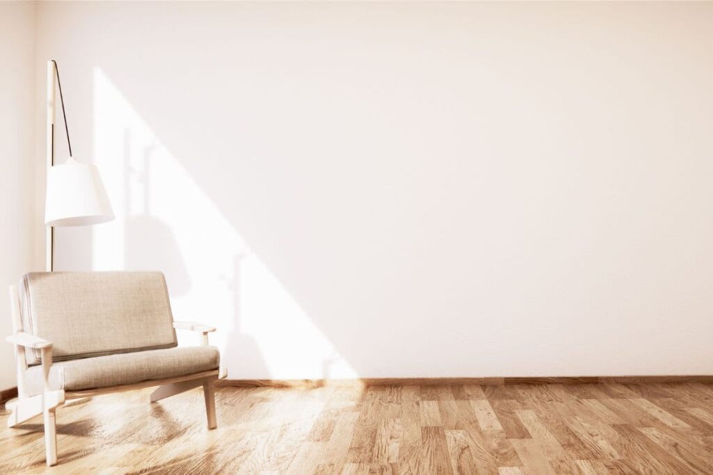 como limpar parede branca