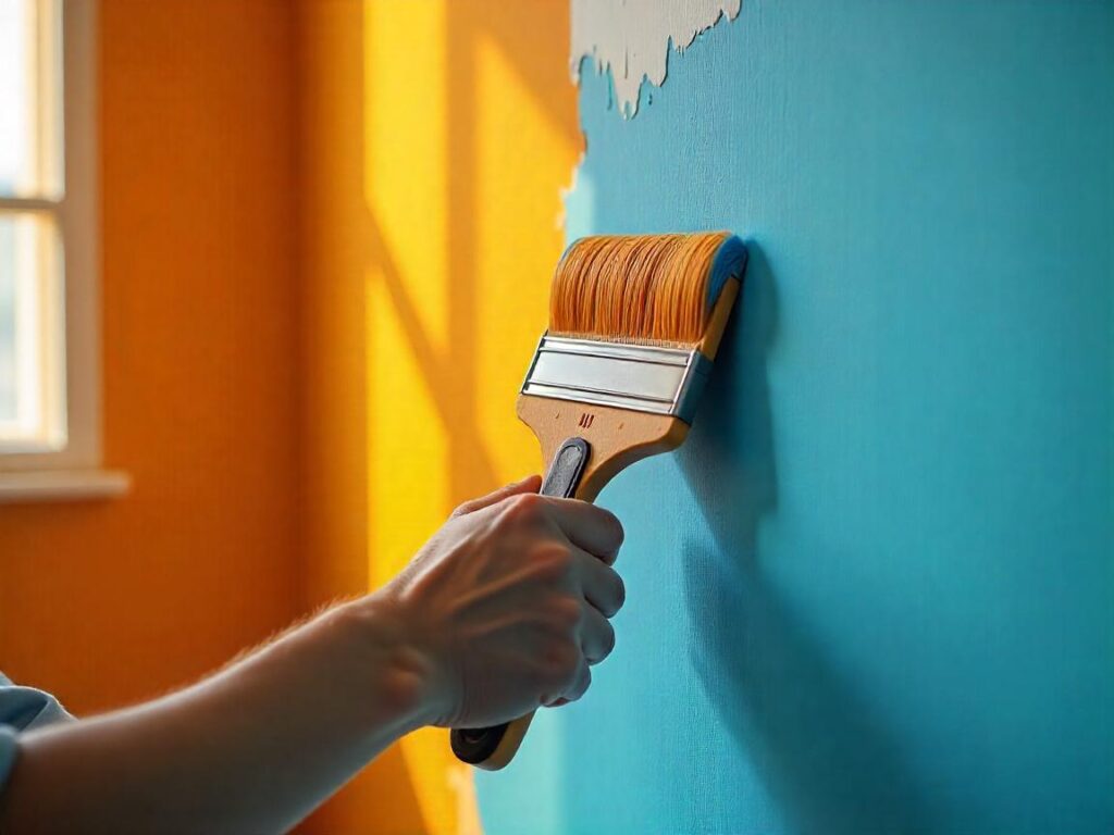 bisnaga de tinta para parede​