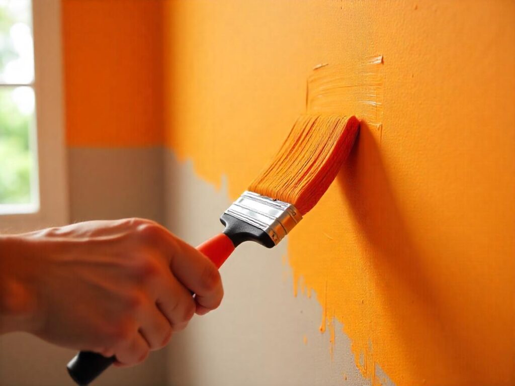 bisnaga de tinta para parede​