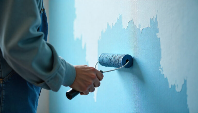 como pintar sobre grafiato