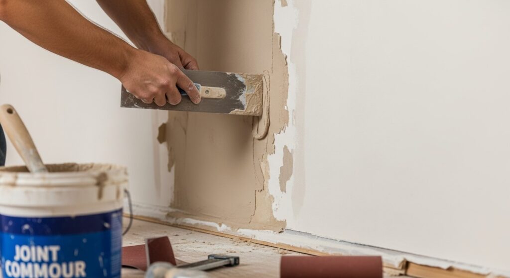 Como Passar Massa Corrida na Parede Descascada: Os Segredos para Reparar e Preparar a Parede 3 como passar massa corrida na parede descascada