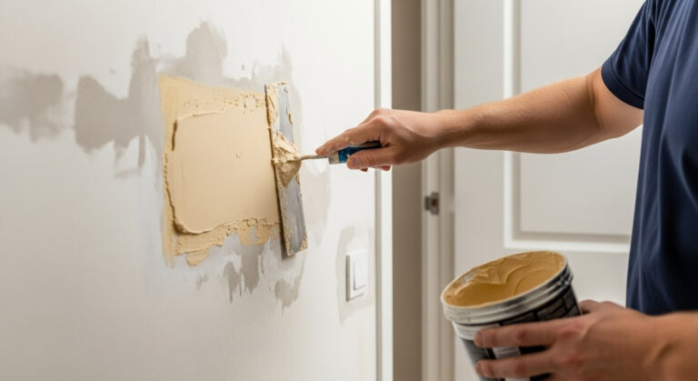 massa para parede com umidade