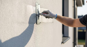 qual o melhor tipo de textura para parede externa​