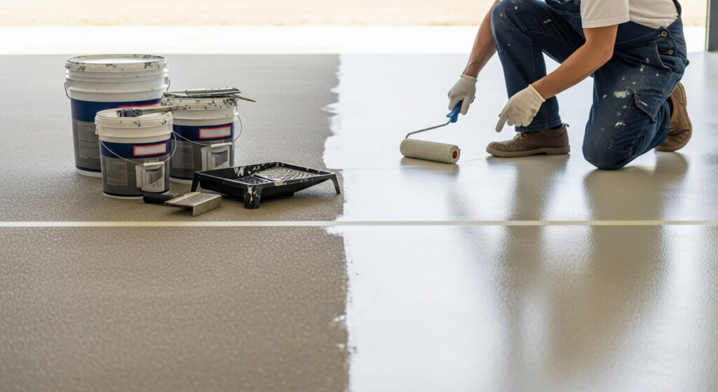 Tinta para Pintar Chão de Cimento: Principais Modelos e Dicas para um Acabamento Perfeito 3 tinta para pintar chão de cimento
