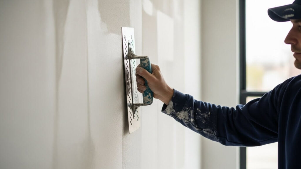 como deixar a parede lisa​