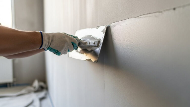 textura lisa em parede