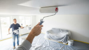 como pintar teto sem respingar