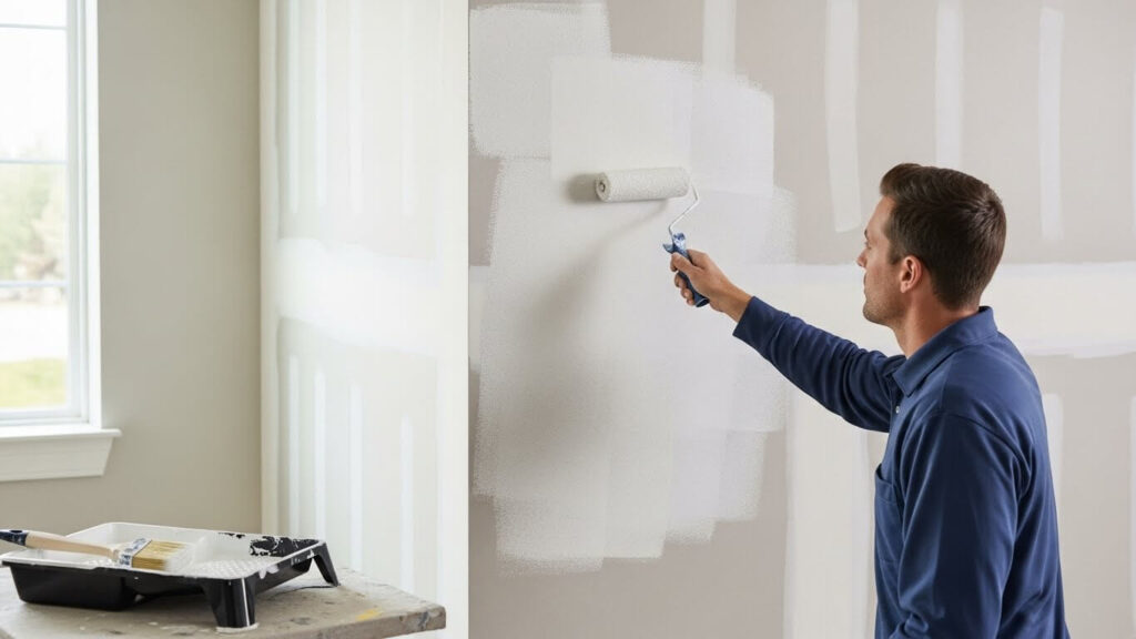 pode pintar gesso com tinta de parede