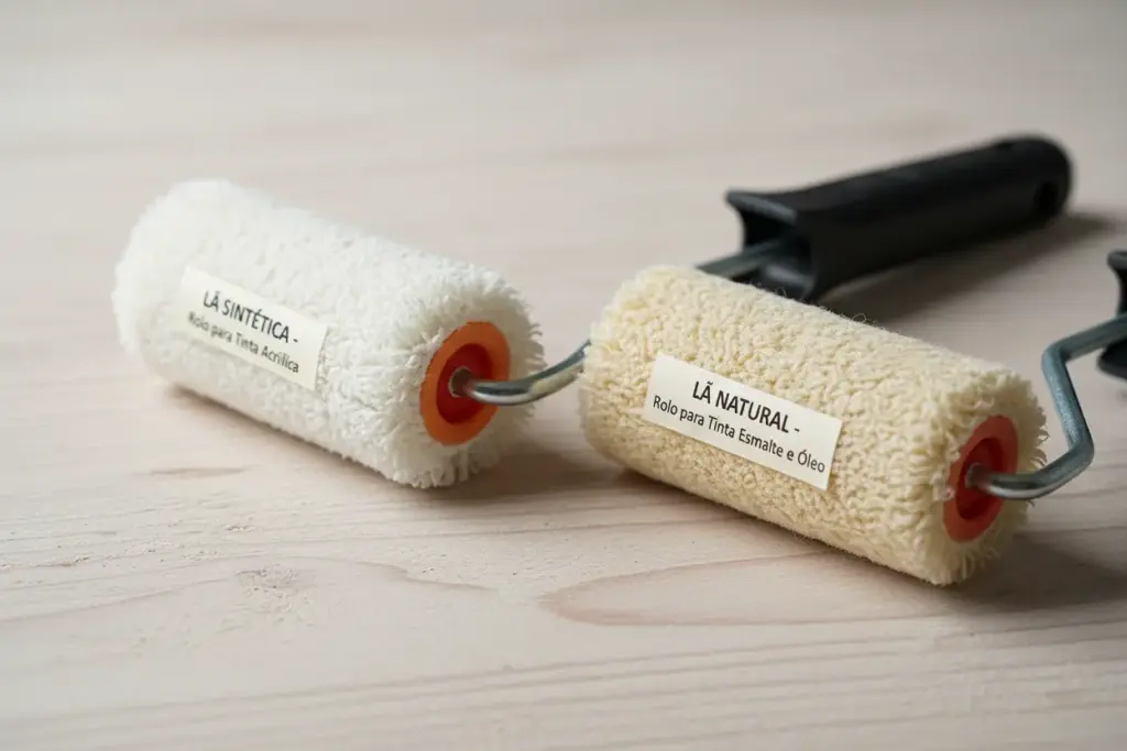 Comparativo entre lã sintética e natural para pintura