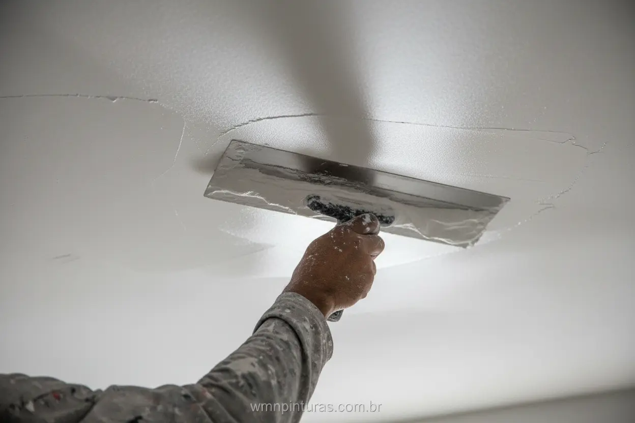 Técnicas para acabamento liso de massa corrida
