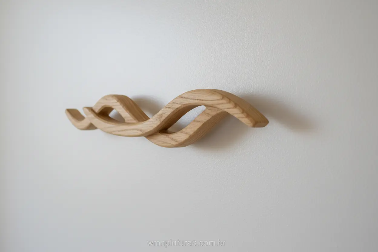 Parede em tom pérola, destacando a capacidade da cor de se adaptar a diversos estilos.